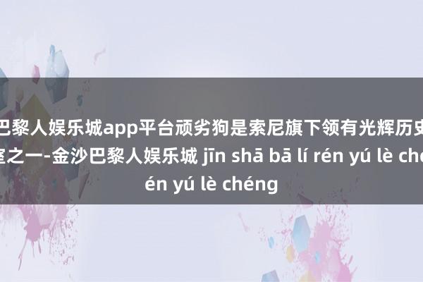 现金巴黎人娱乐城app平台顽劣狗是索尼旗下领有光辉历史的责任室之一-金沙巴黎人娱乐城 jīn shā bā lí rén yú lè chéng